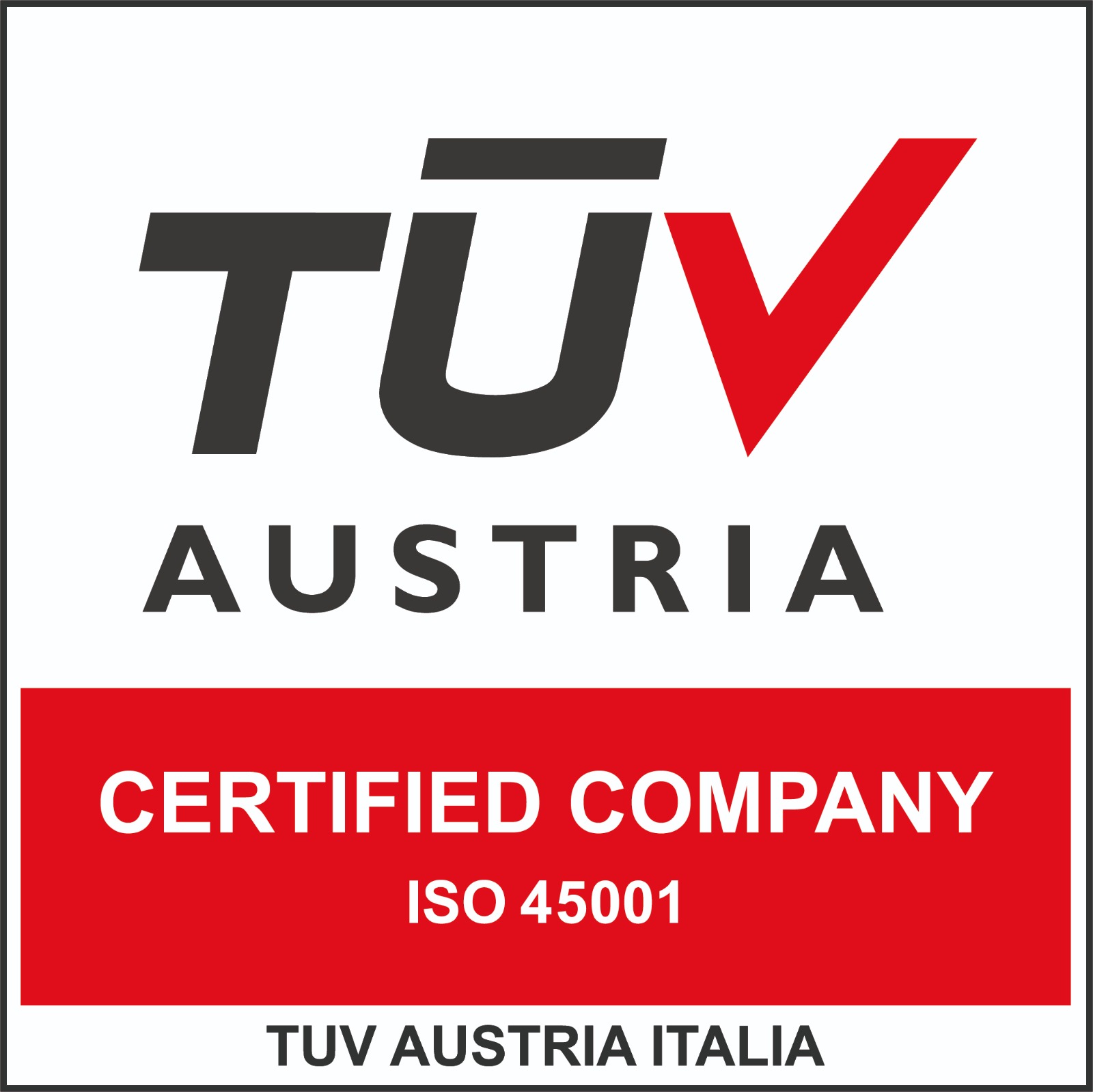 Certificazione ISO 45001